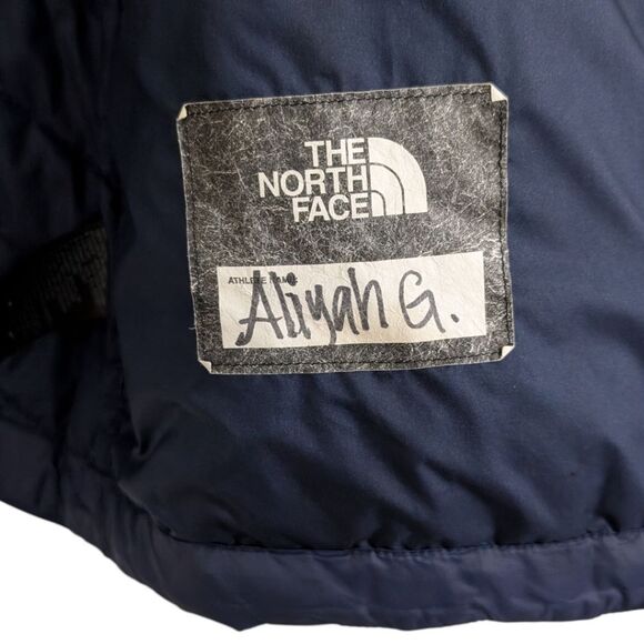 The North Face Youth M 10/12 Thermoball Eco Jacket - Navy Blue - Picture 8 of 10